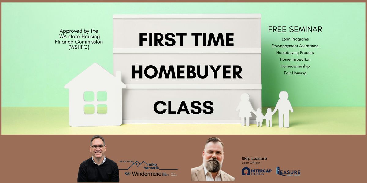 FREE Homebuyer Education class - Sponsored by WSHFC
