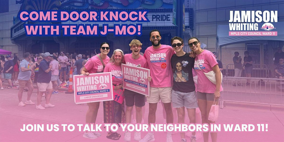 Door Knock with Jamison Whiting for Ward 11!