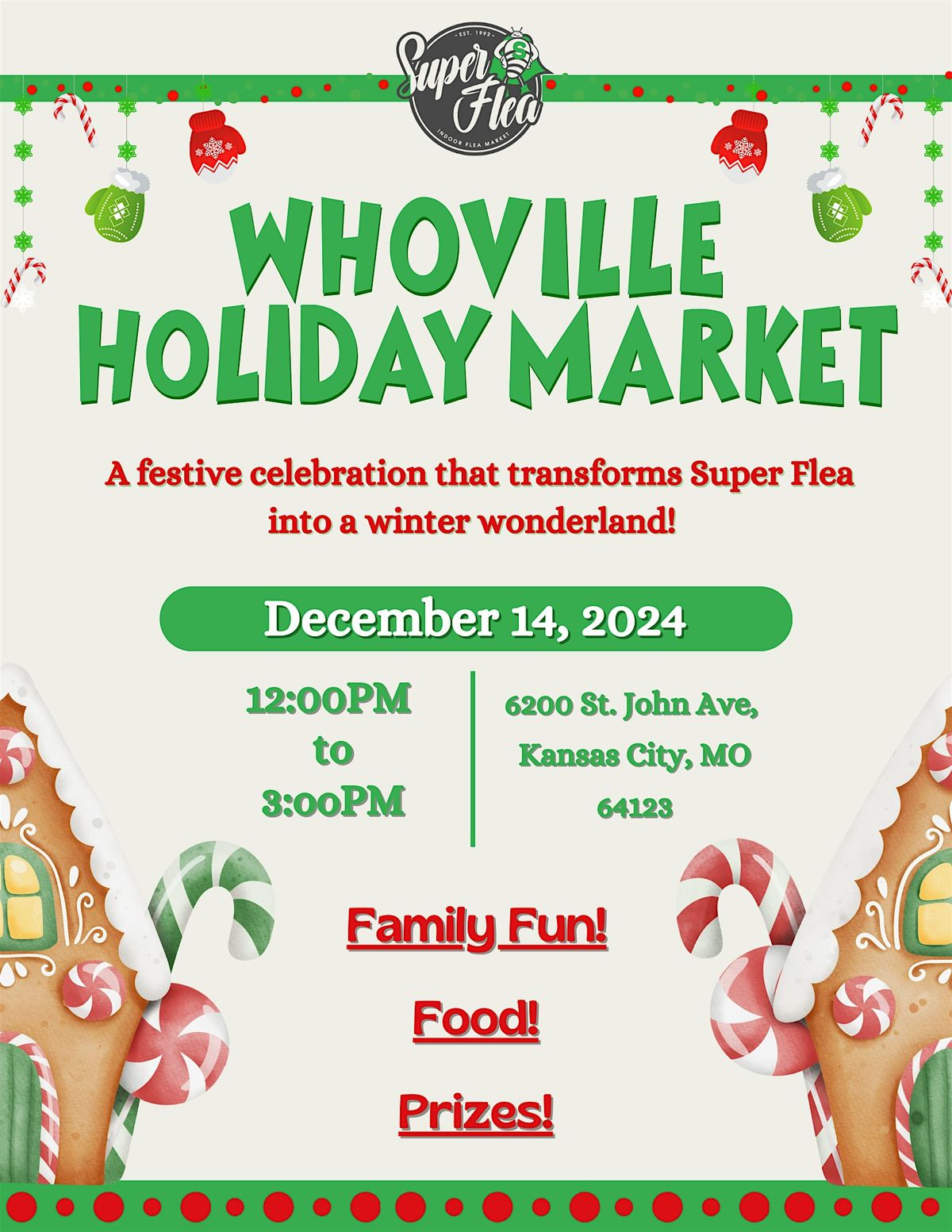 Whoville Holiday Market with Super Flea