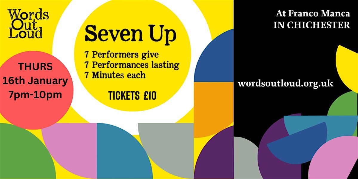 Seven Up Live Performance Cabaret Event