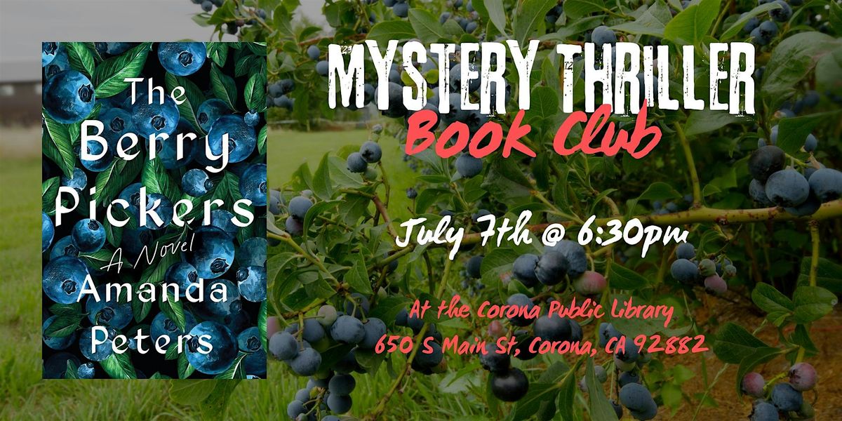 Mystery\/ Thriller Book Club: The Berry Pickers by Amanda Peters