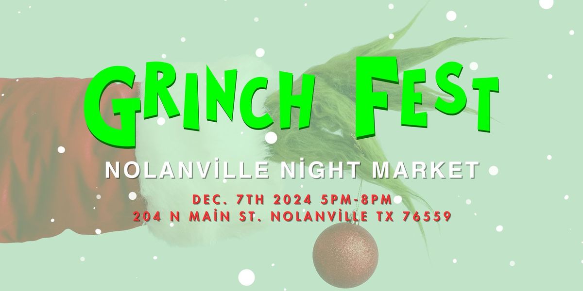 Grinch Fest Night Market