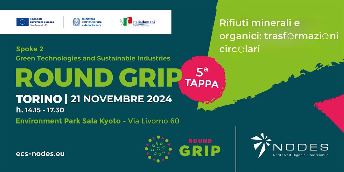 SPOKE 2 | Round GRIP 5^ tappa: Trasformazioni Circolari