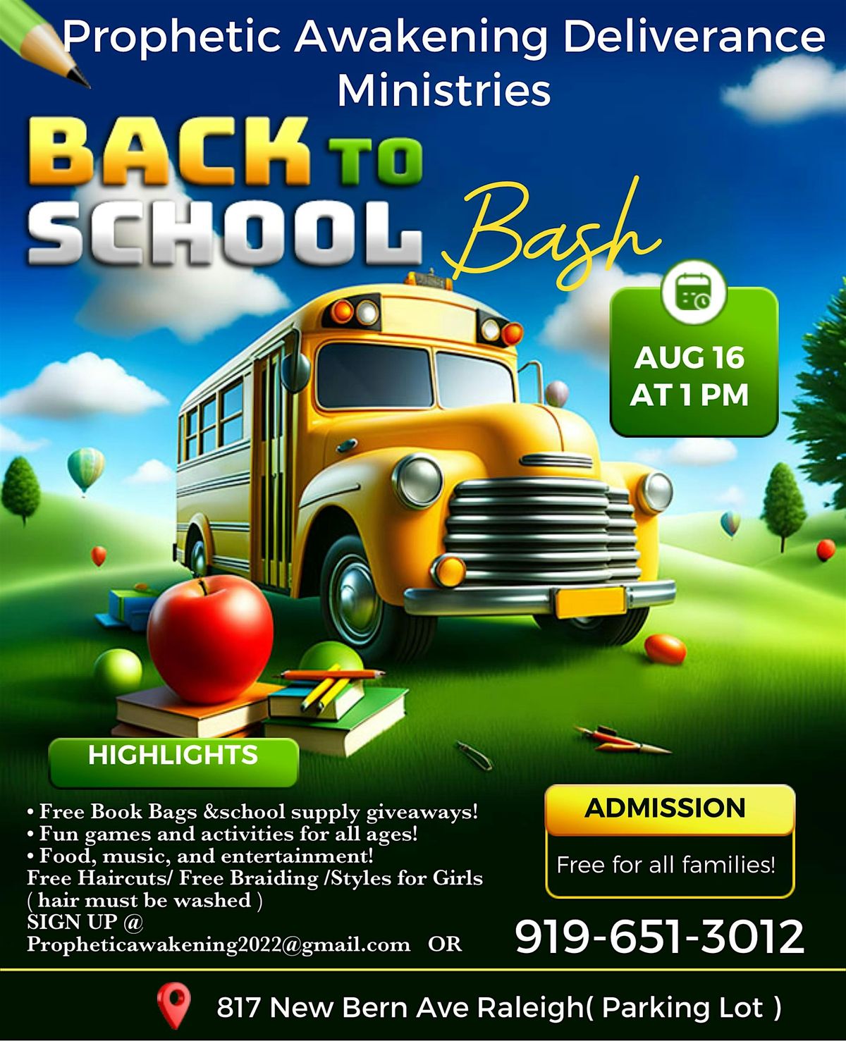 BACK TO SCHOOL BASH