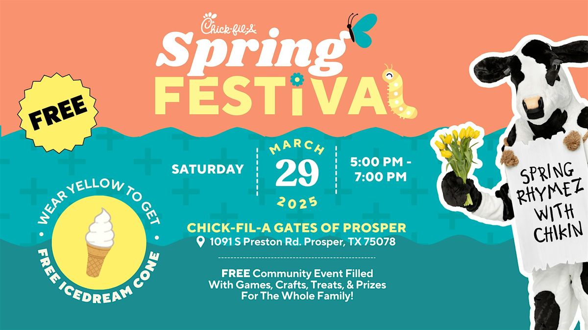 Spring Festival @ Chick-fil-A Gates of Prosper