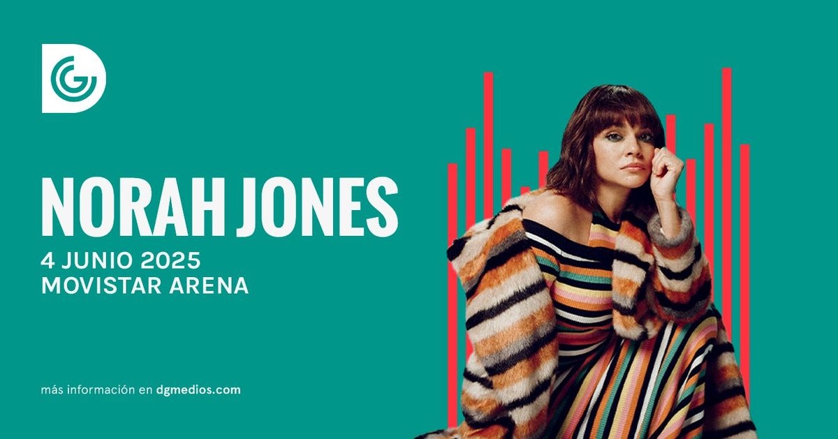 Norah Jones en Chile 2025 - Evento Oficial