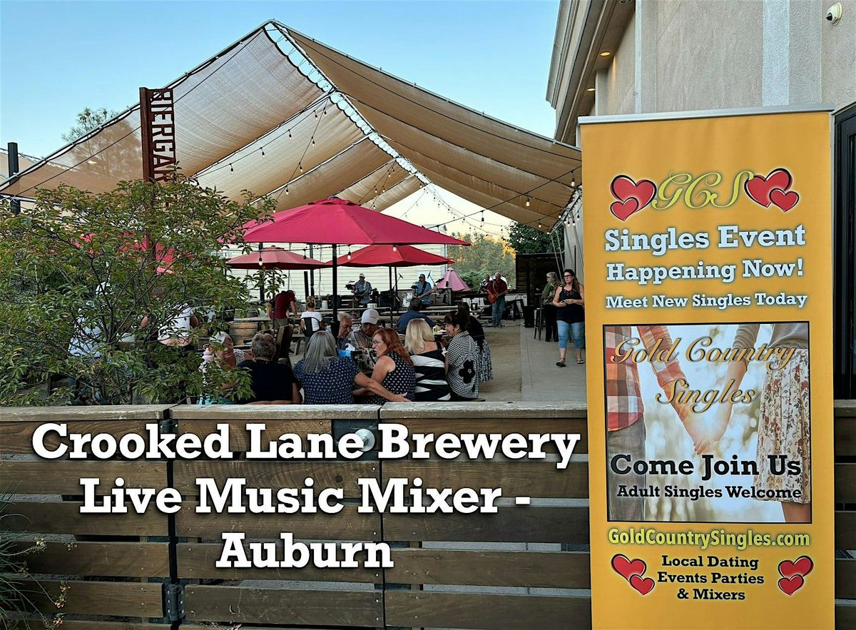 Singles Live Music Brewery Mixer - Crooked Lane in Auburn  - 7pm