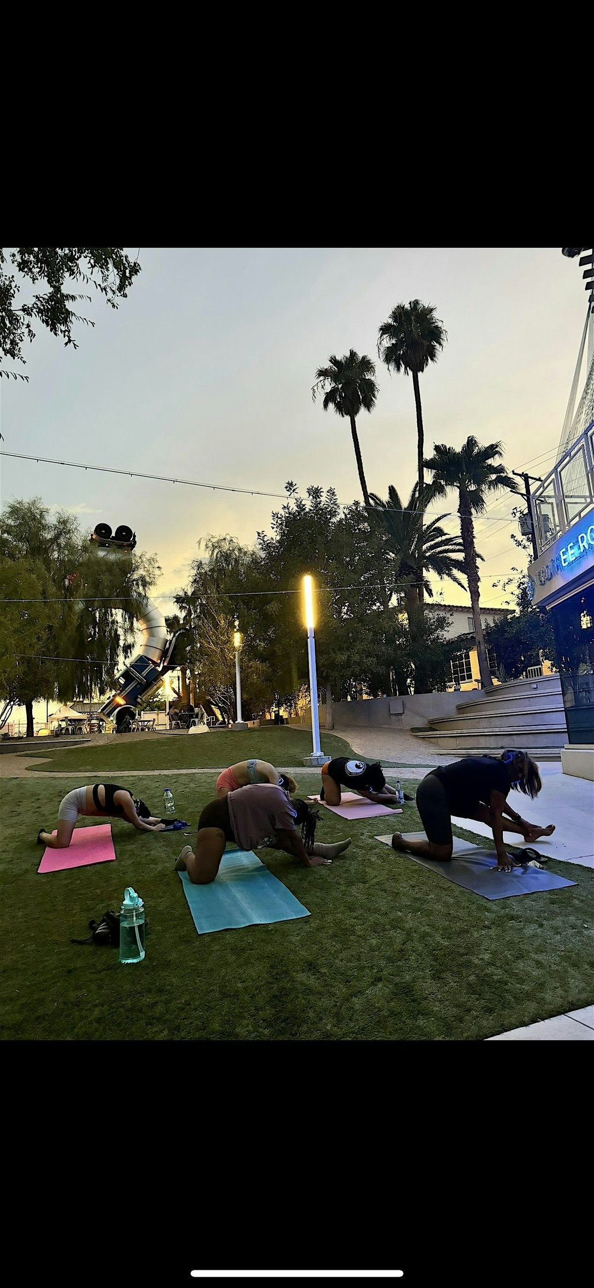 Silent Yoga & Workout Sisterhood Bonding