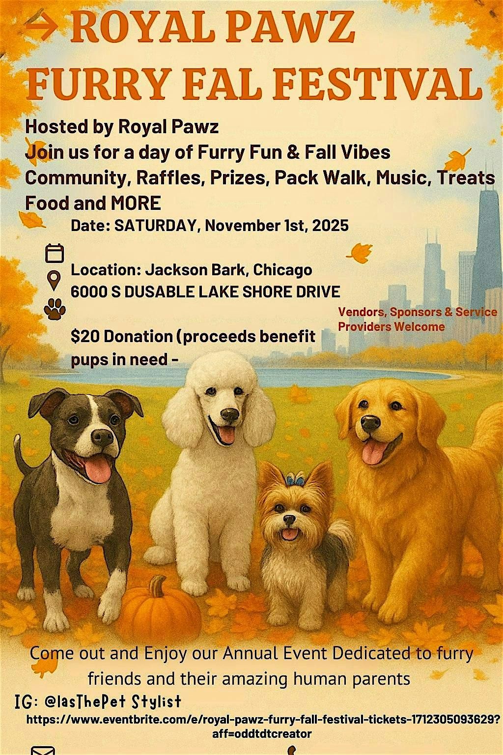 ROYAL PAWZ FURRY FALL FESTIVAL