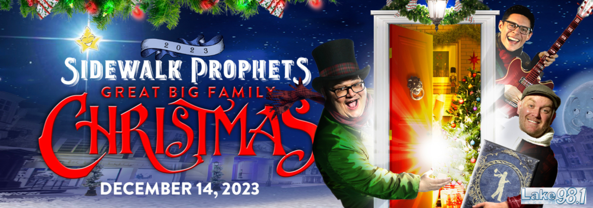 Sidewalk Prophets - Great Big Family Christmas at Paramount Arts Center - KY