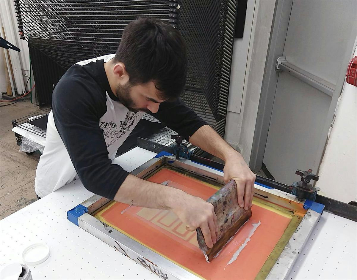4-week Intro to Screenprinting Class with Jeremy Ruiz