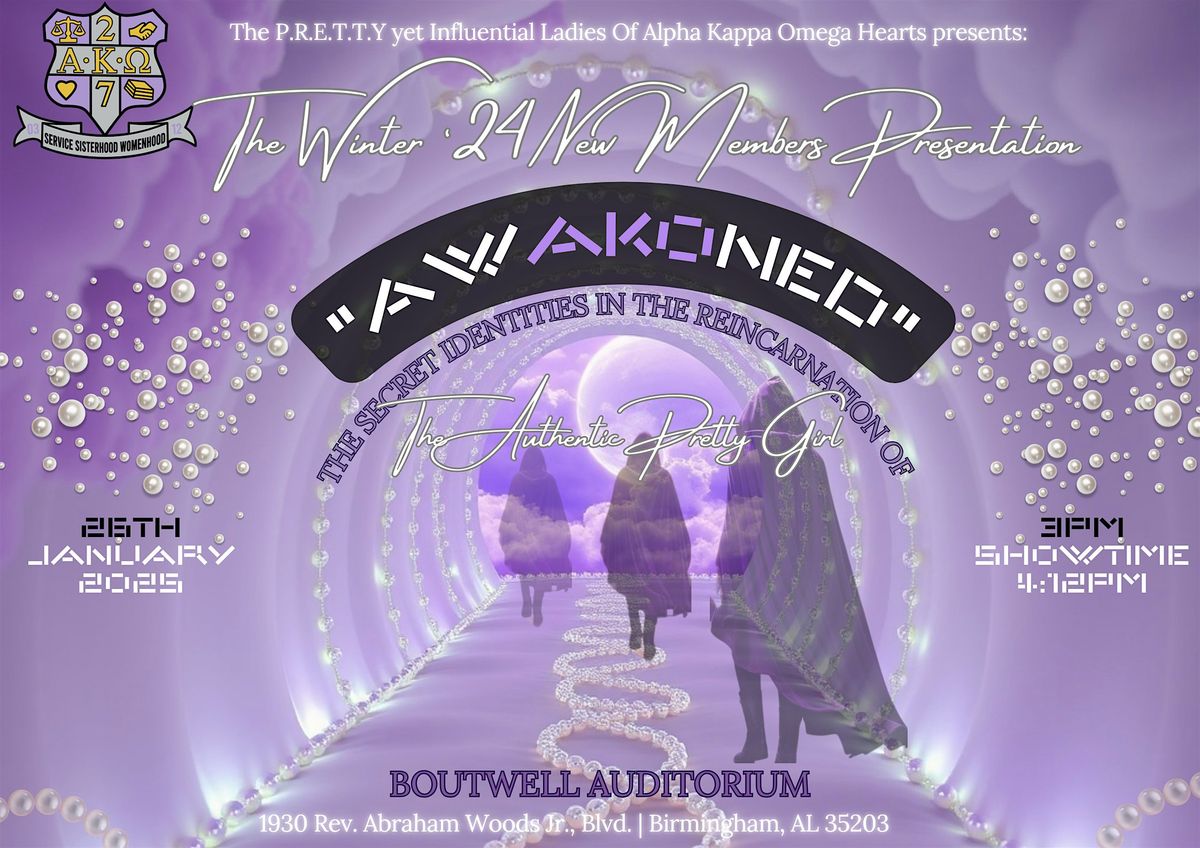 Alpha Kappa Omega Hearts Winter ' 24 New Members Presentation: AwAKOned