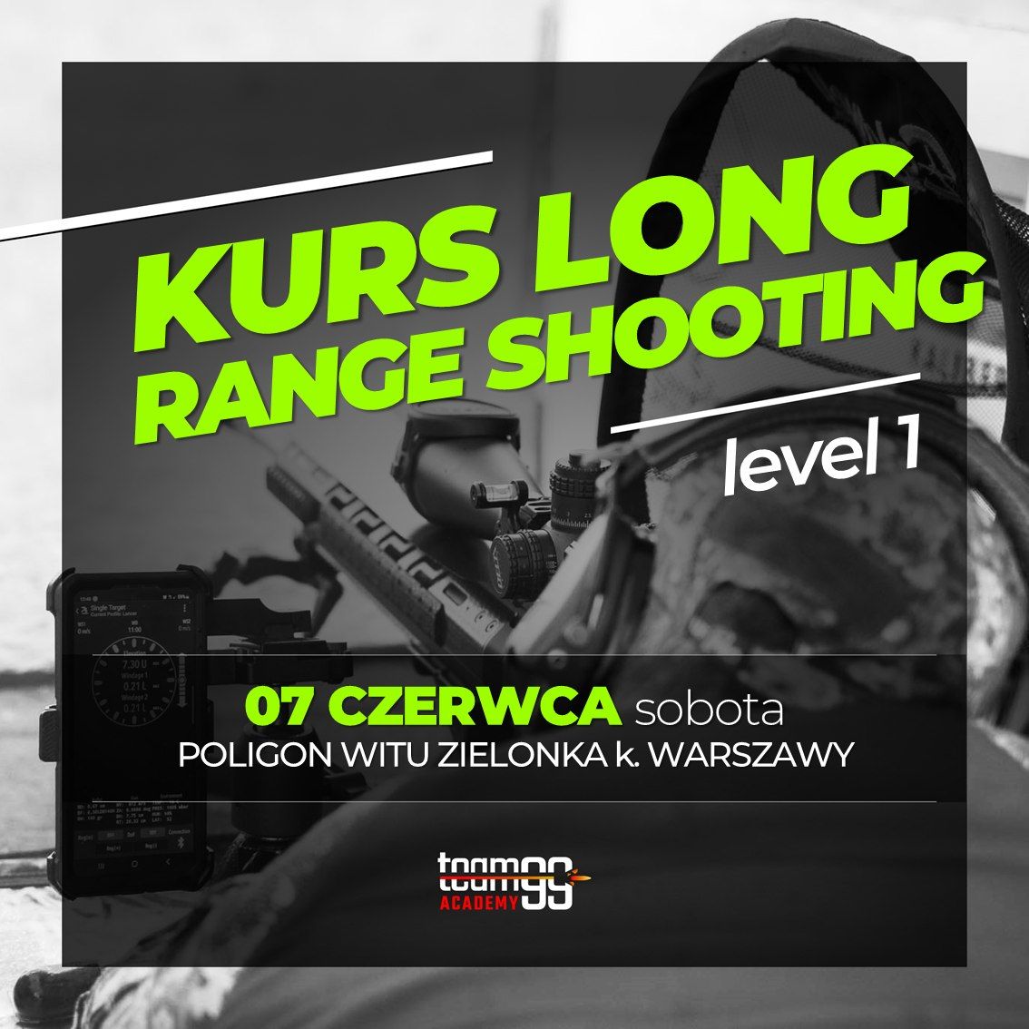 Kurs Long Range Shooting - LVL 1