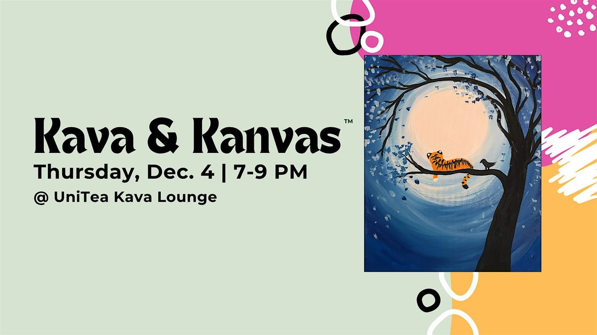 Kava & Kanvas: Lazy Tiger