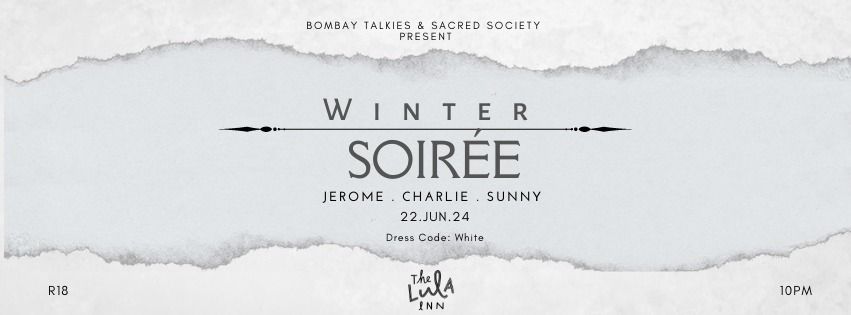 Winter Soir\u00e9e by Bombay Talkies (Sold Out)