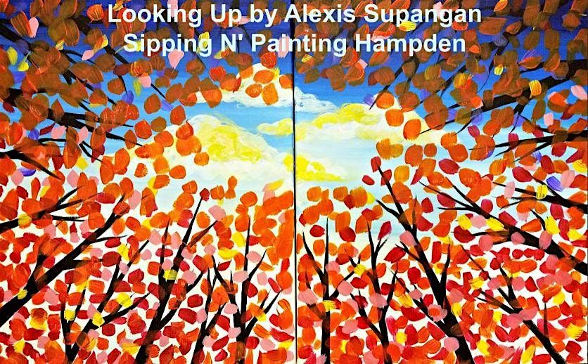 Looking Up Partner Painting Friday  Oct.24th 6:30pm $40
