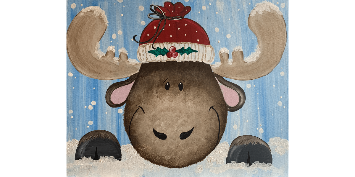 Merry Christmoose - Paint and Sip in Phoenix | Classpop!\u2122