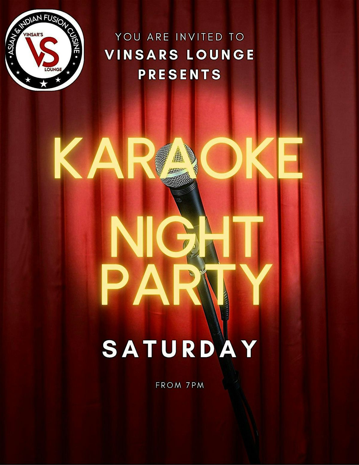 Saturday Night Karaoke Party