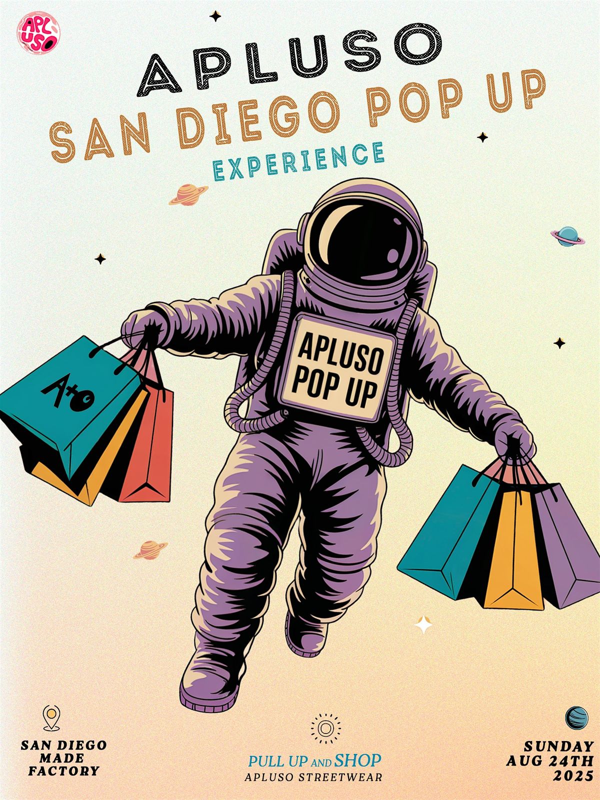 AplusO Popup Experience - San Diego