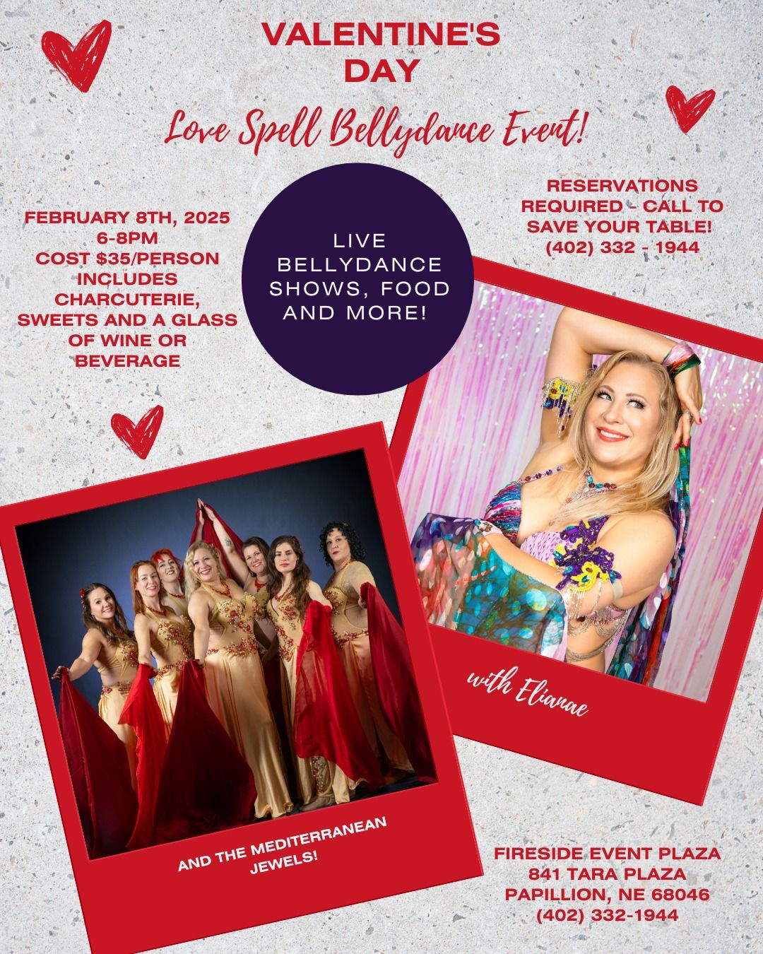 Love Spell -  Valentine's Day Bellydance event!