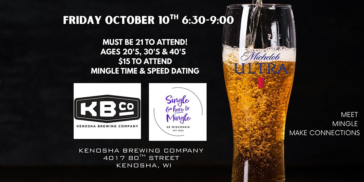 Single & here to Mingle Dating Event