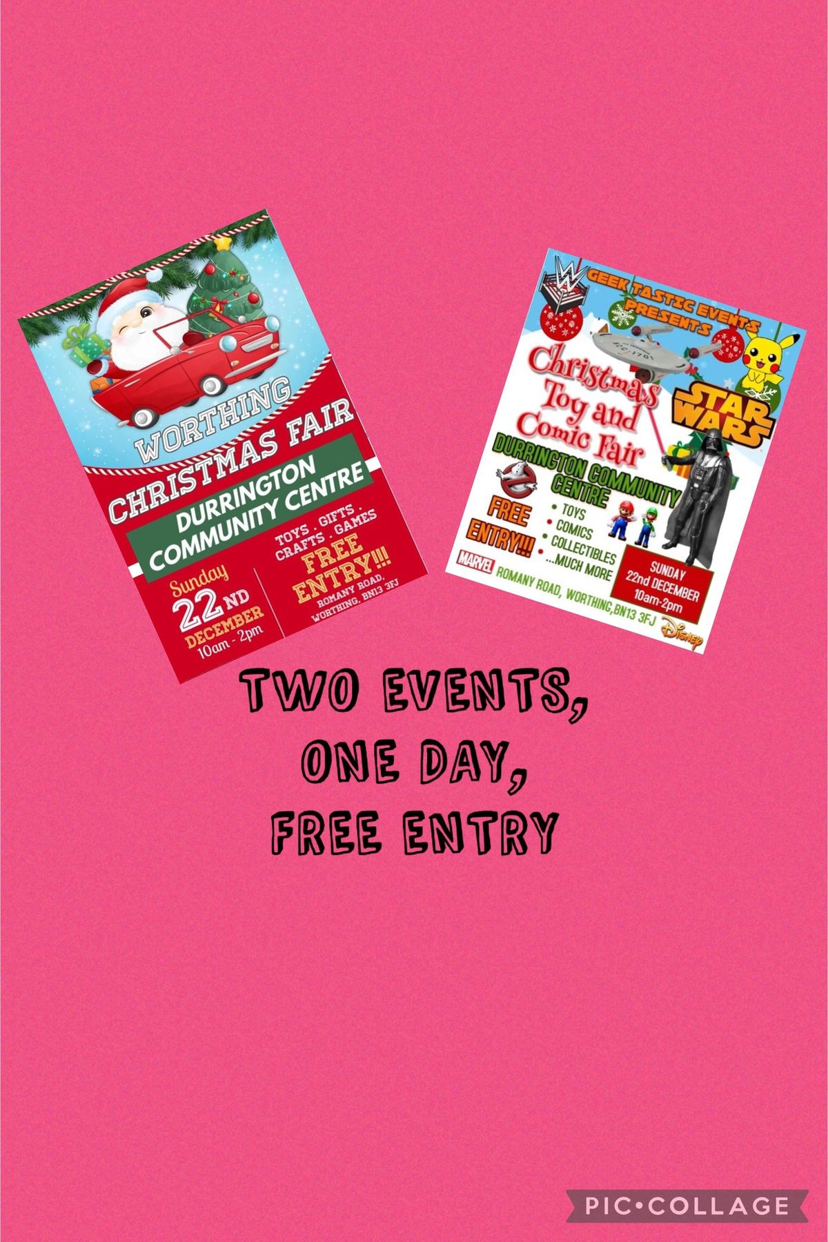 WORTHING CHRISTMAS FAIR and TOY & COMIC FAIR