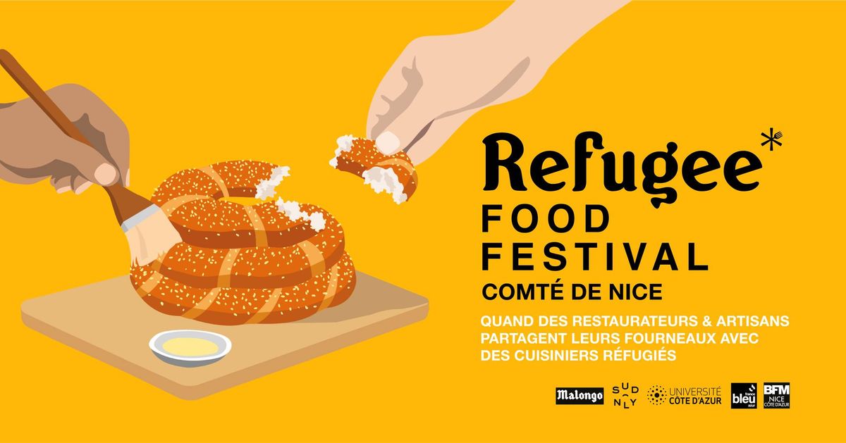 Refugee Food Festival Comt\u00e9 de Nice 2024 \ud83d\udc9b