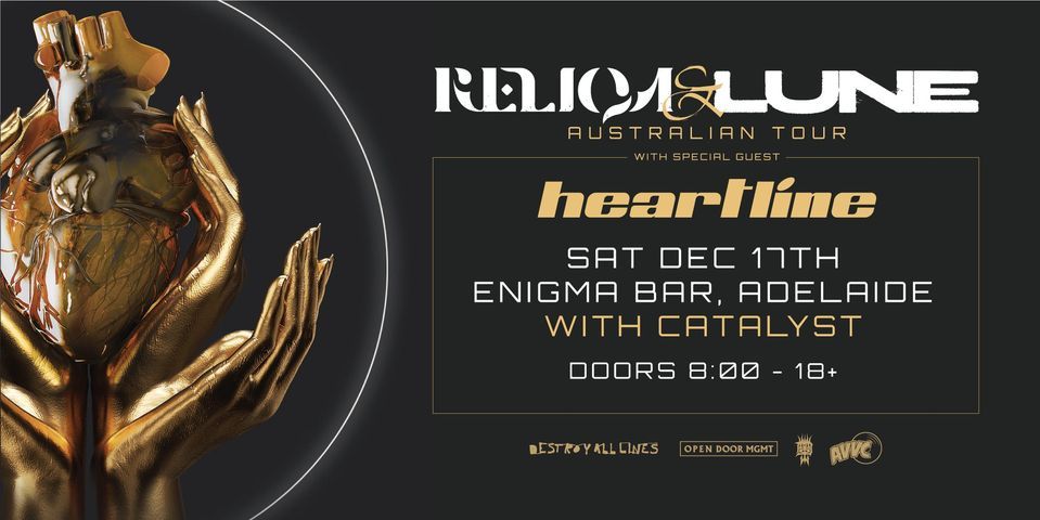 Reliqa & Lune Australian Tour | Adelaide *Rescheduled*