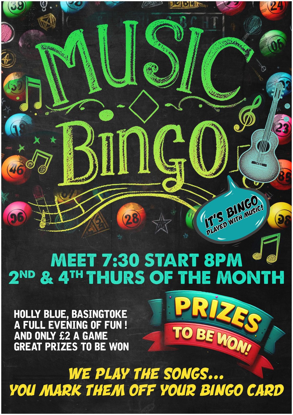 Music Bingo Bongo!