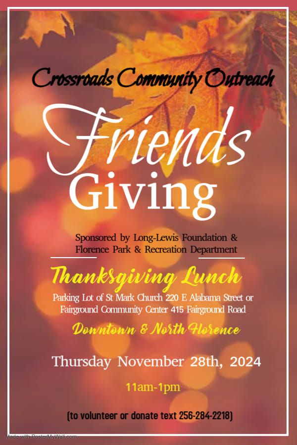 Crossroads Annual Friendsgiving Luncheon 