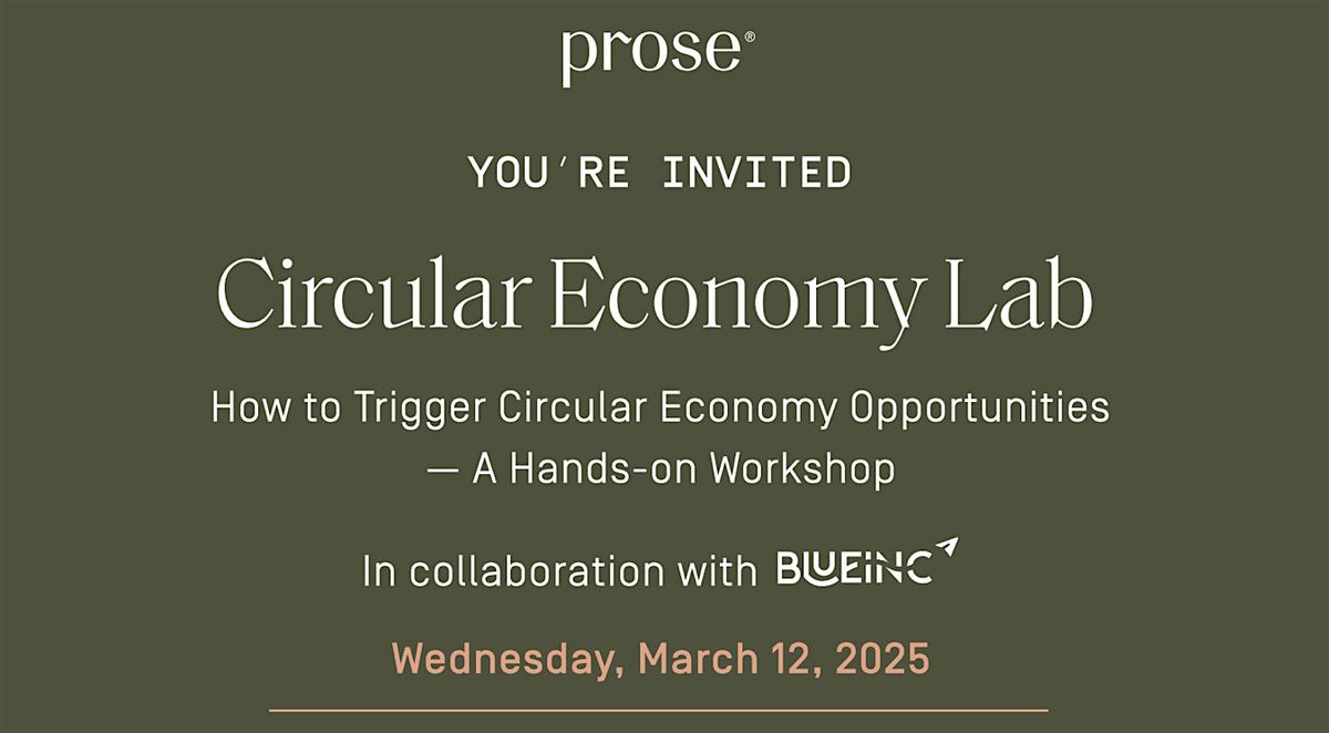 Circular Economy Lab - How to trigger Circular Economy Opportunities?