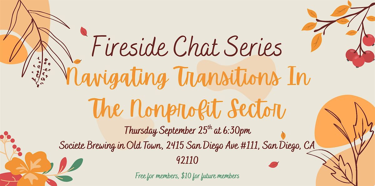 Navigating Transitions In The Nonprofit Sector