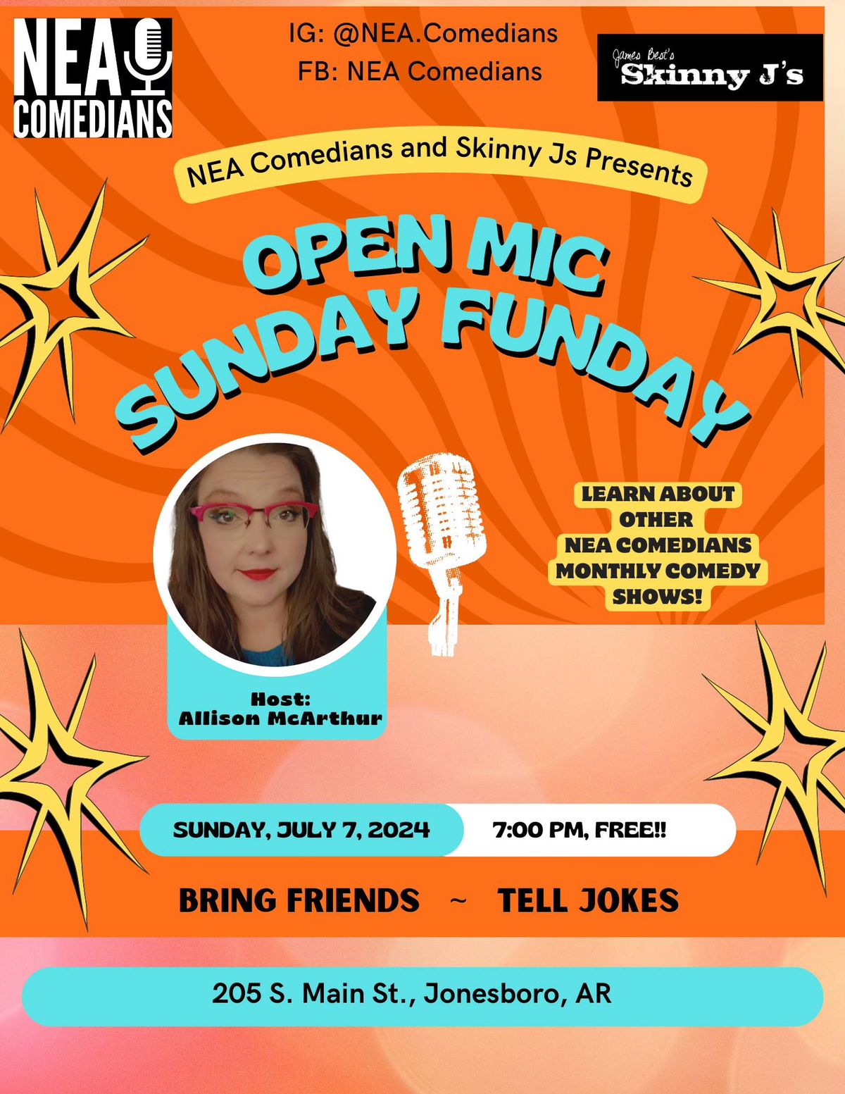 Sunday Funday Open Mic