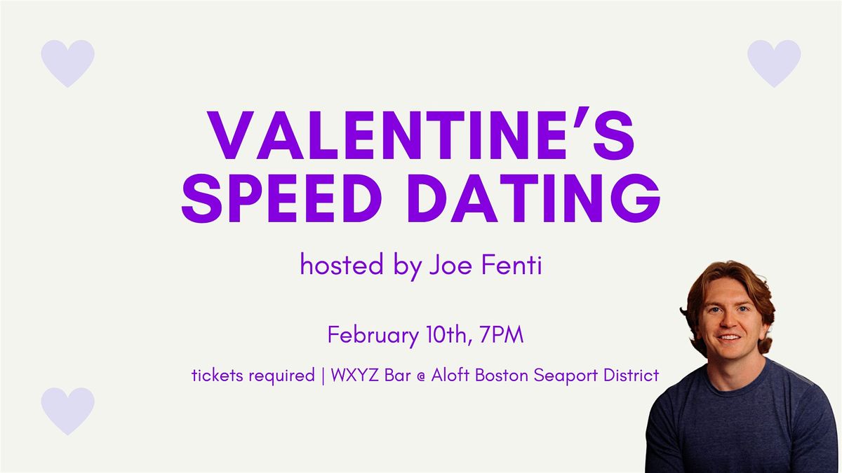 Speed Dating in Seaport