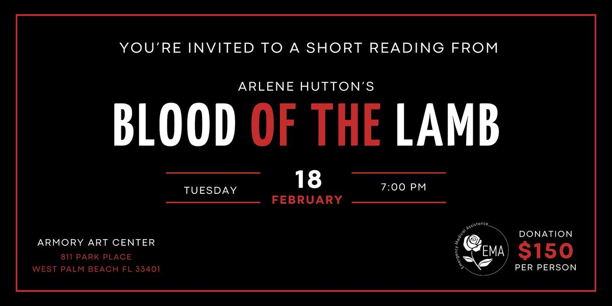 Short Reading from "Blood of the Lamb" | Off-Broadway