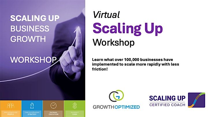Scaling Up Workshop - Scale Your Business Faster  and With Less Friction