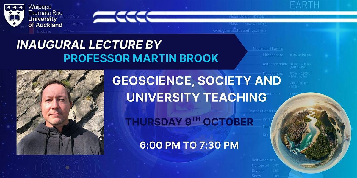Geoscience, society and university teaching