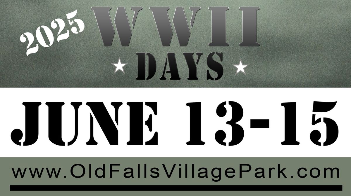 WWII Days at Old Falls Village Park