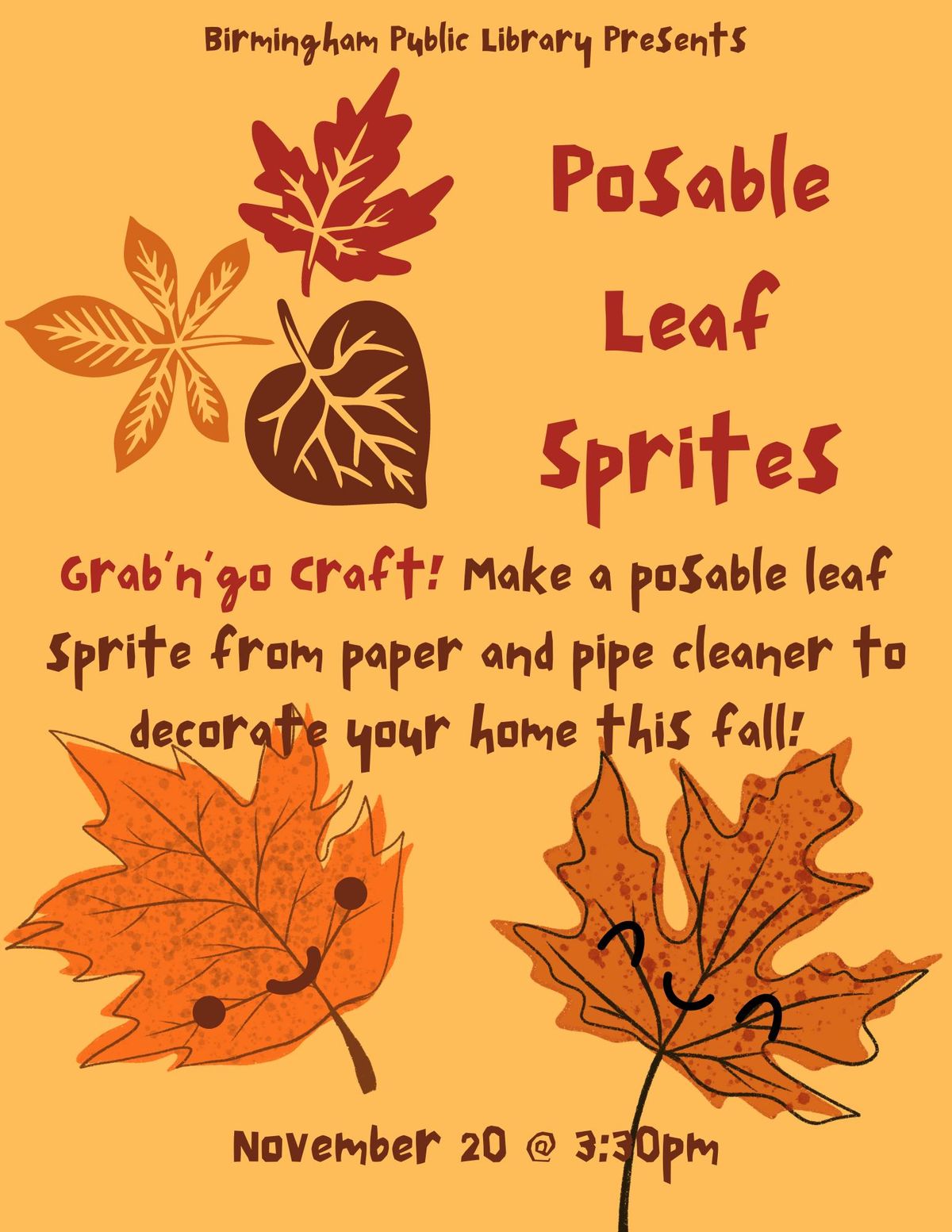 Posable Leaf Sprites