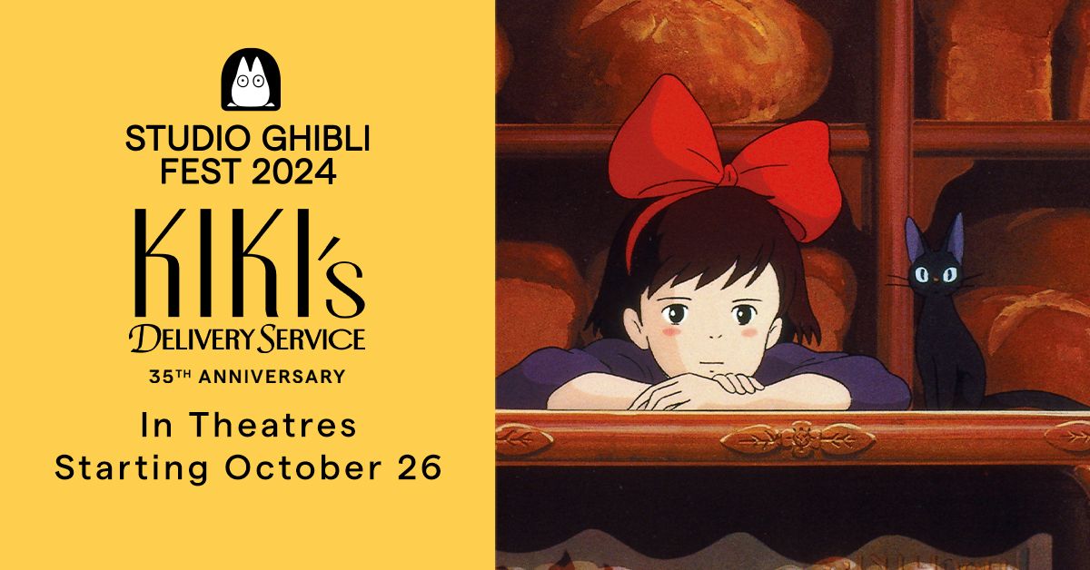 Kiki\u2019s Delivery Service 35th Anniversary - Studio Ghibli Fest 2024