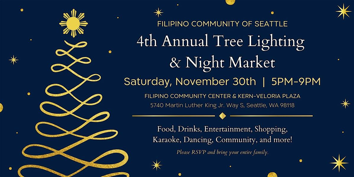 4th Annual Tree Lighting & Night Market