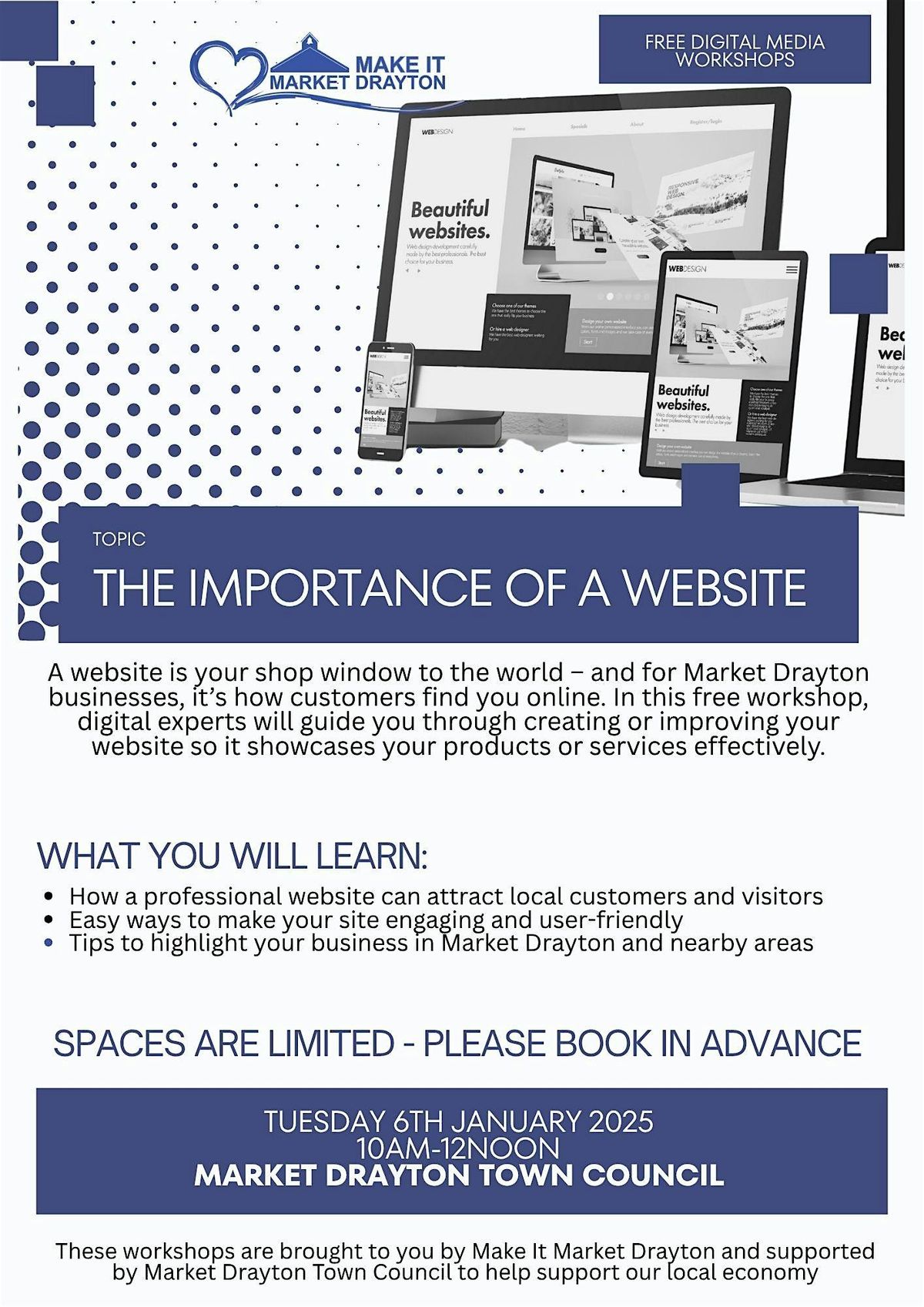 The Importance of a Website - Free Digital Marketing Training