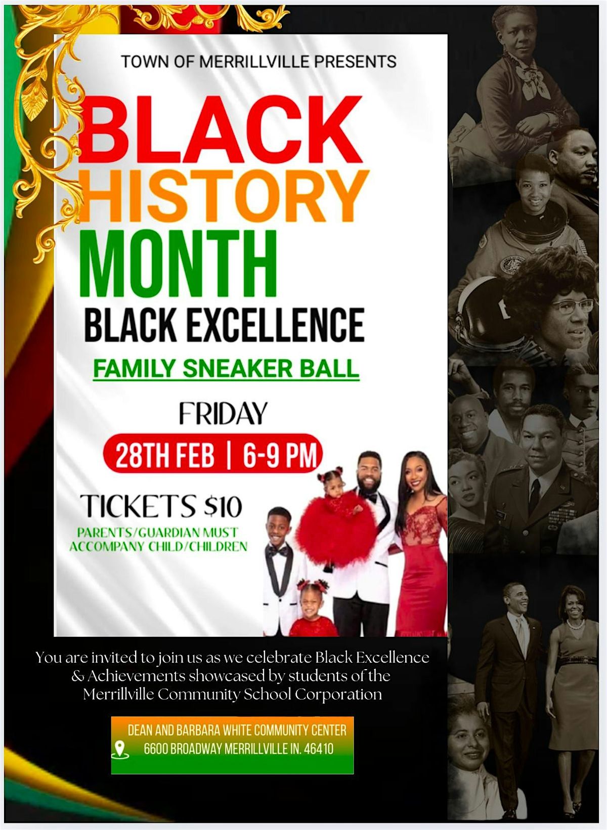 Black Excellence Family Sneakerball