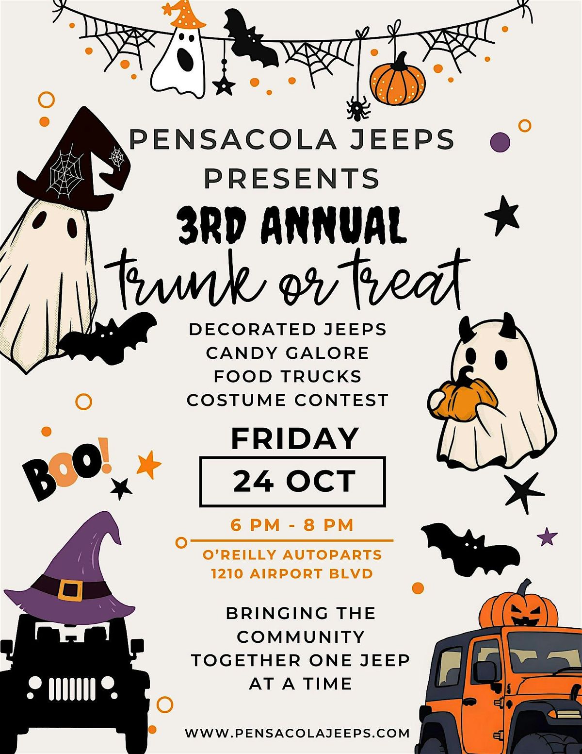 3rd Annual Trunk or Treat
