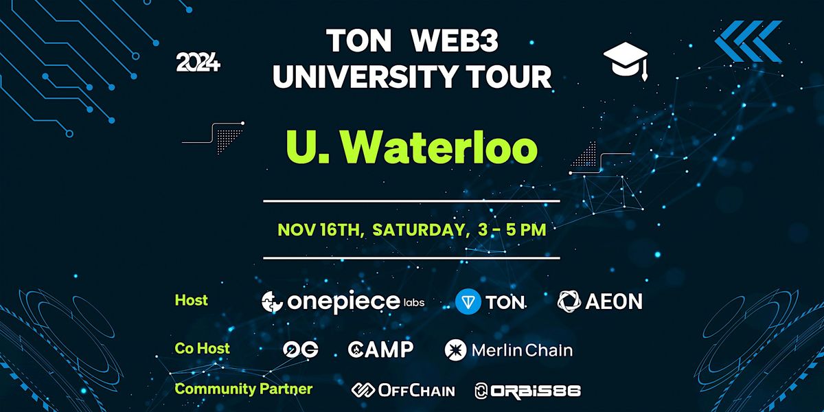 Web3 University Tour @ U.Waterloo