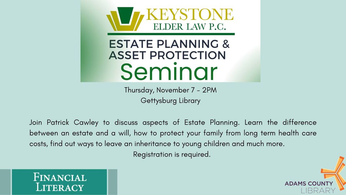 Estate Planning & Asset Protection