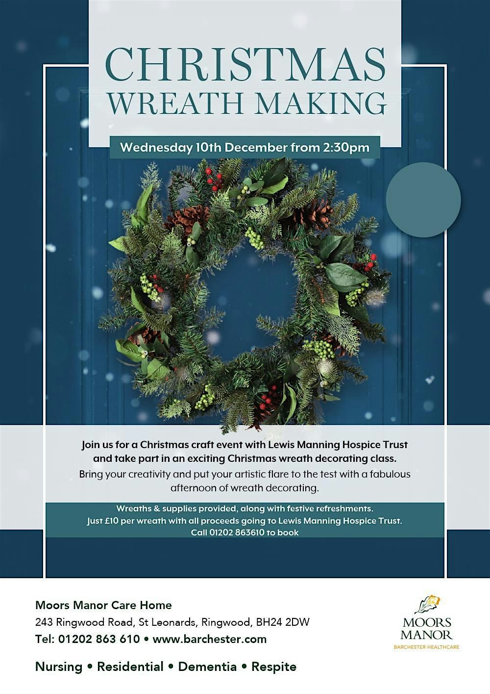 Christmas Wreath Workshop
