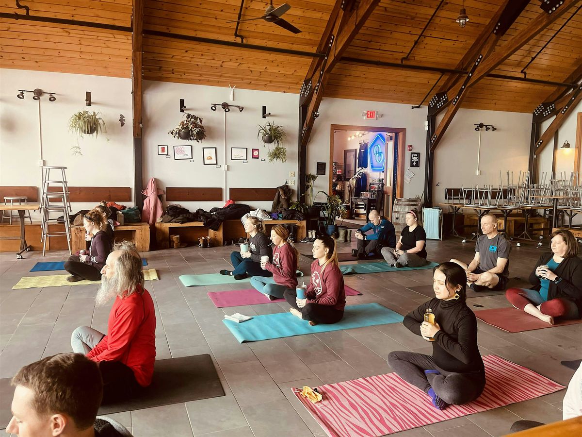 February Beer Yoga at Other Half Brewery