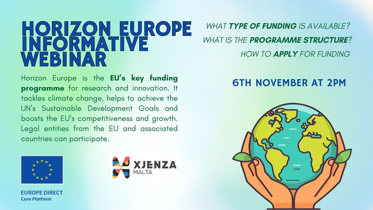 Horizon Europe Programme Informative Webinar