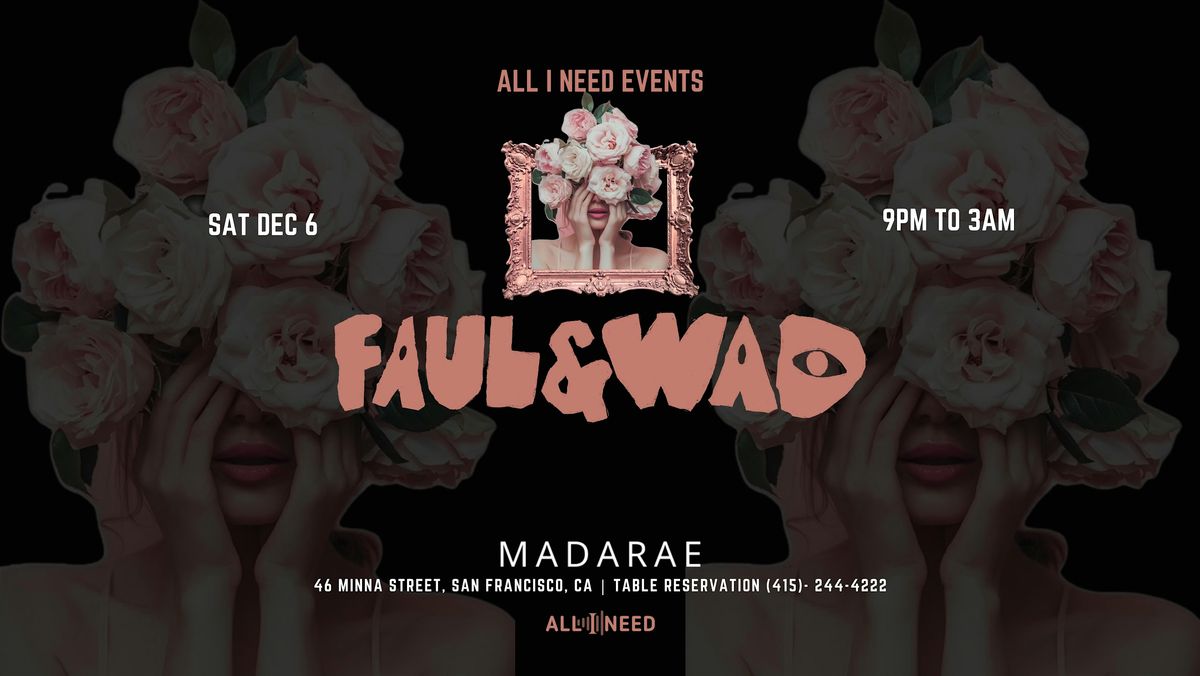 Faul & Wad [Afro House - House]  at MadaRae